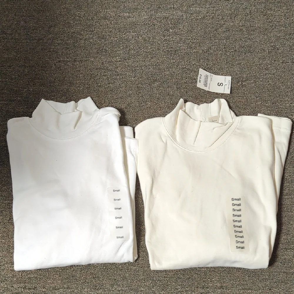 NWT 2 St. John's Bay Mock Neck Tops - Picture 1 of 6